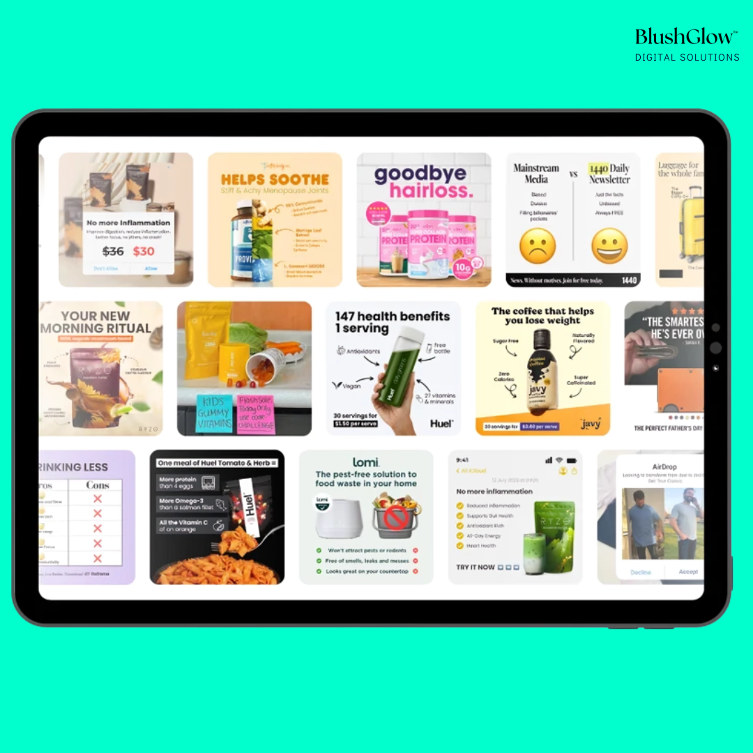 1000+ Pre-Tested Canva Templates for Ads & Branding